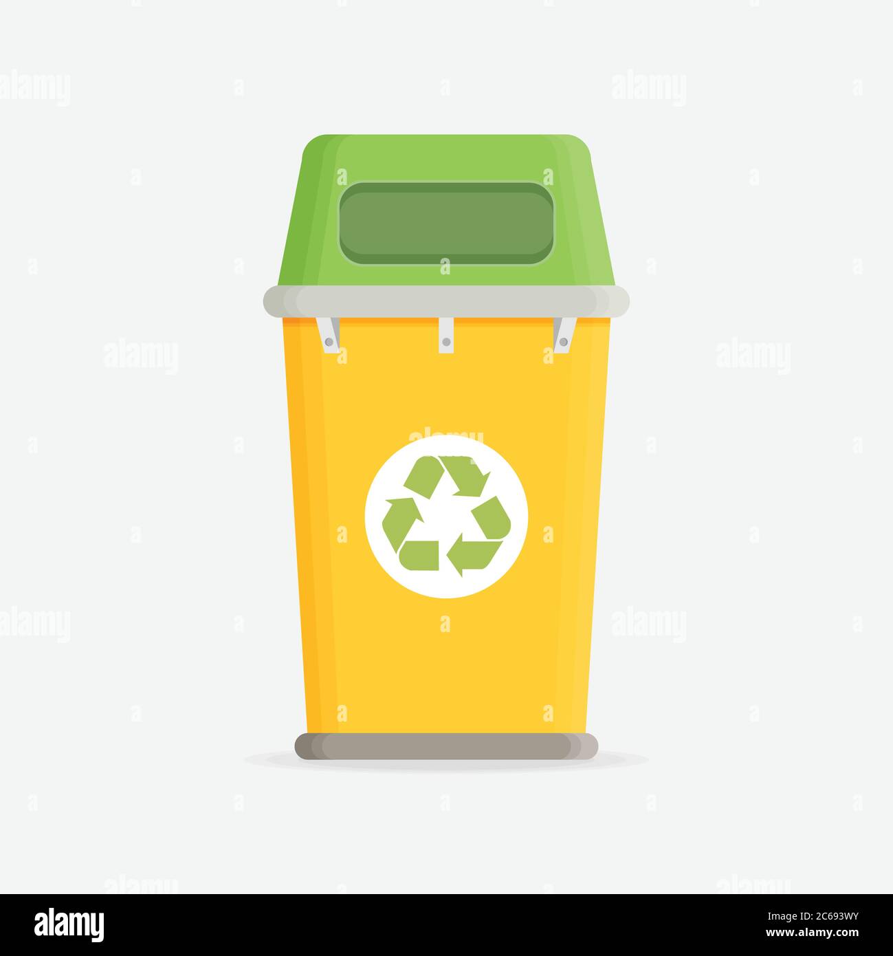 Waste sorting garbage bin vector Stock Vector Image & Art Alamy