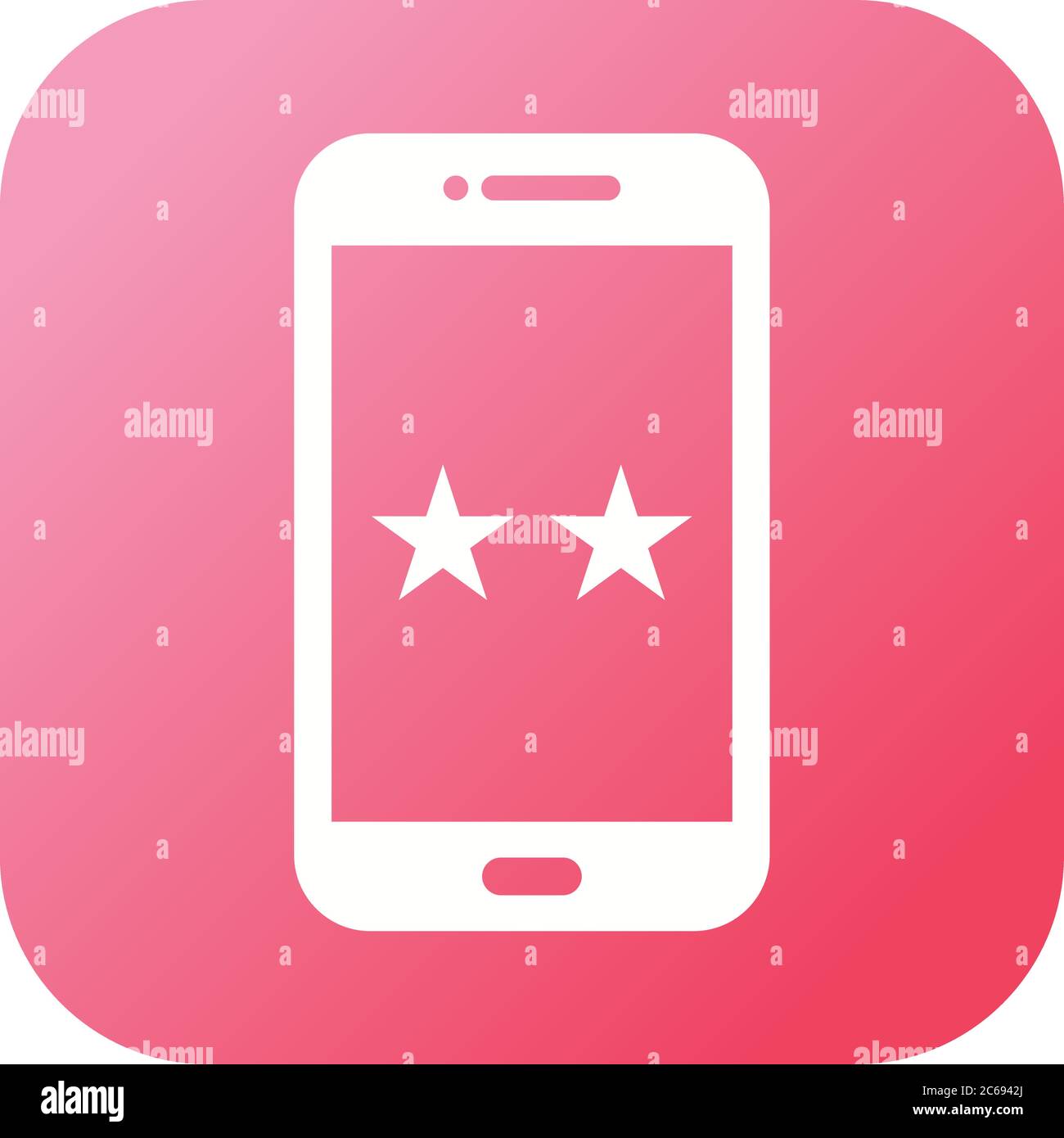 Unique Favorites Vector Glyph Icon Stock Vector
