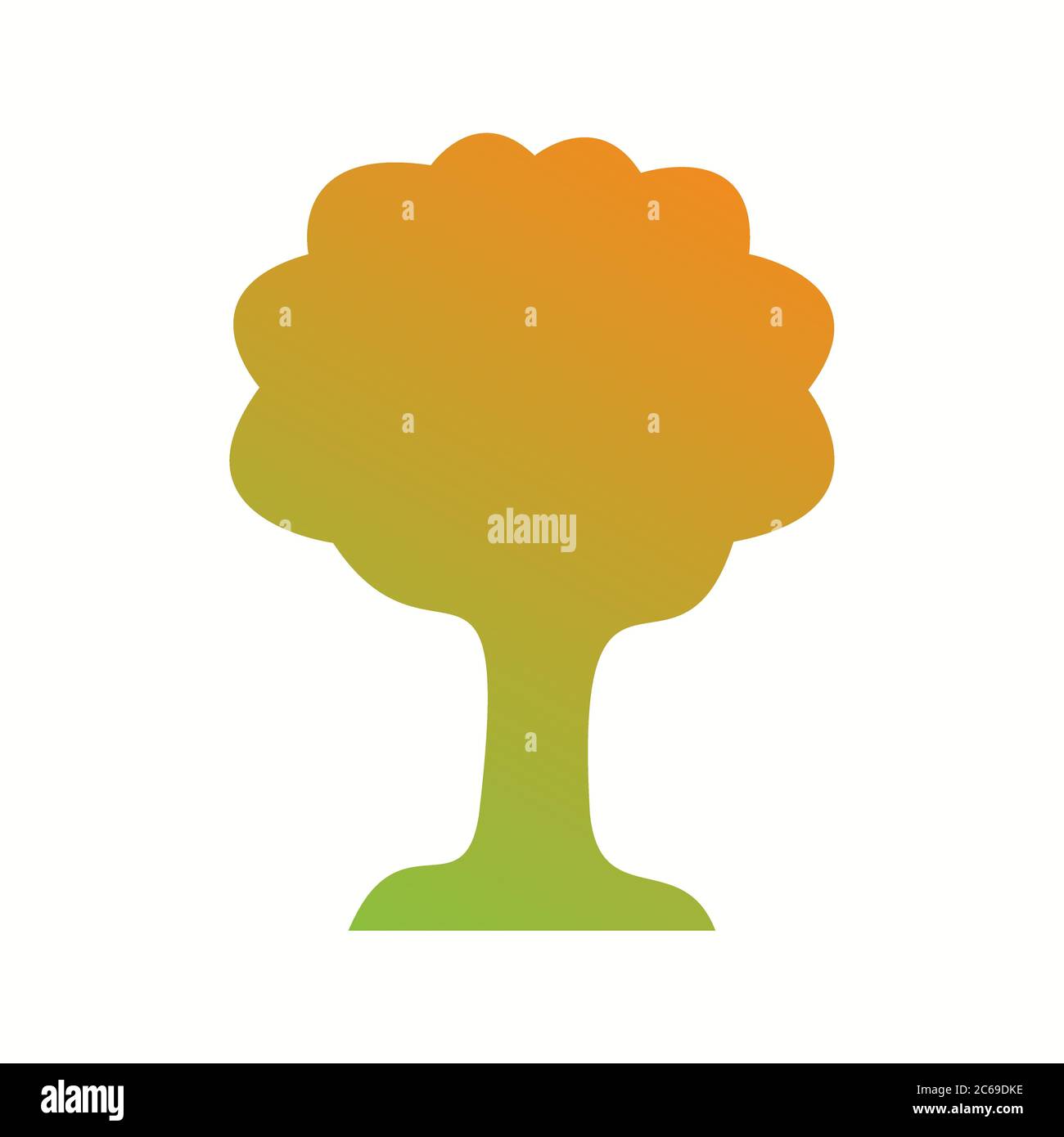 Unique Tree Vector Glyph Icon Stock Vector Image & Art - Alamy