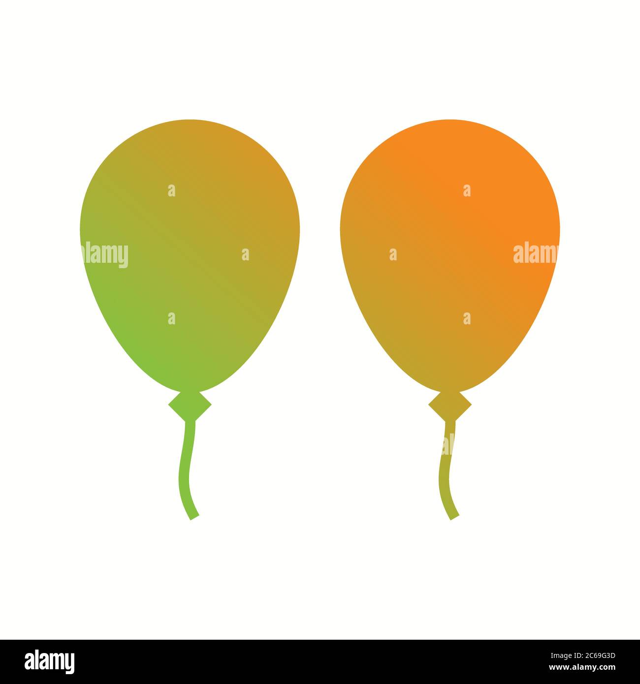 Unique Balloons Vector Glyph Icon Stock Vector Image & Art - Alamy