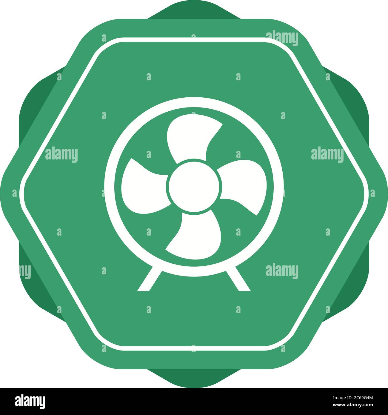 Unique Electric Fan Glyph Vector Icon Stock Vector Image & Art - Alamy