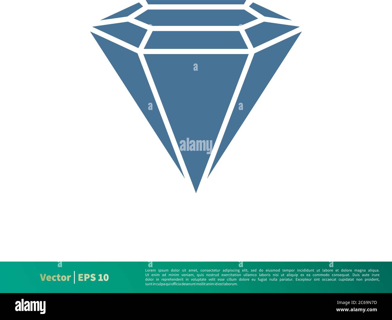 Diamond Icon Vector Logo Template Illustration Design. Editable Vector ...