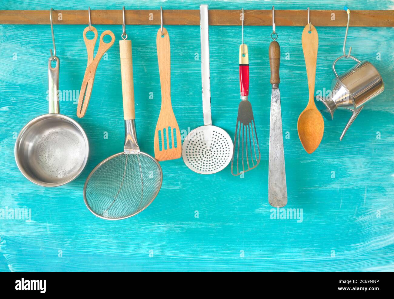 Kitchen utensils, cooking, kitchen concept. Stock Photo