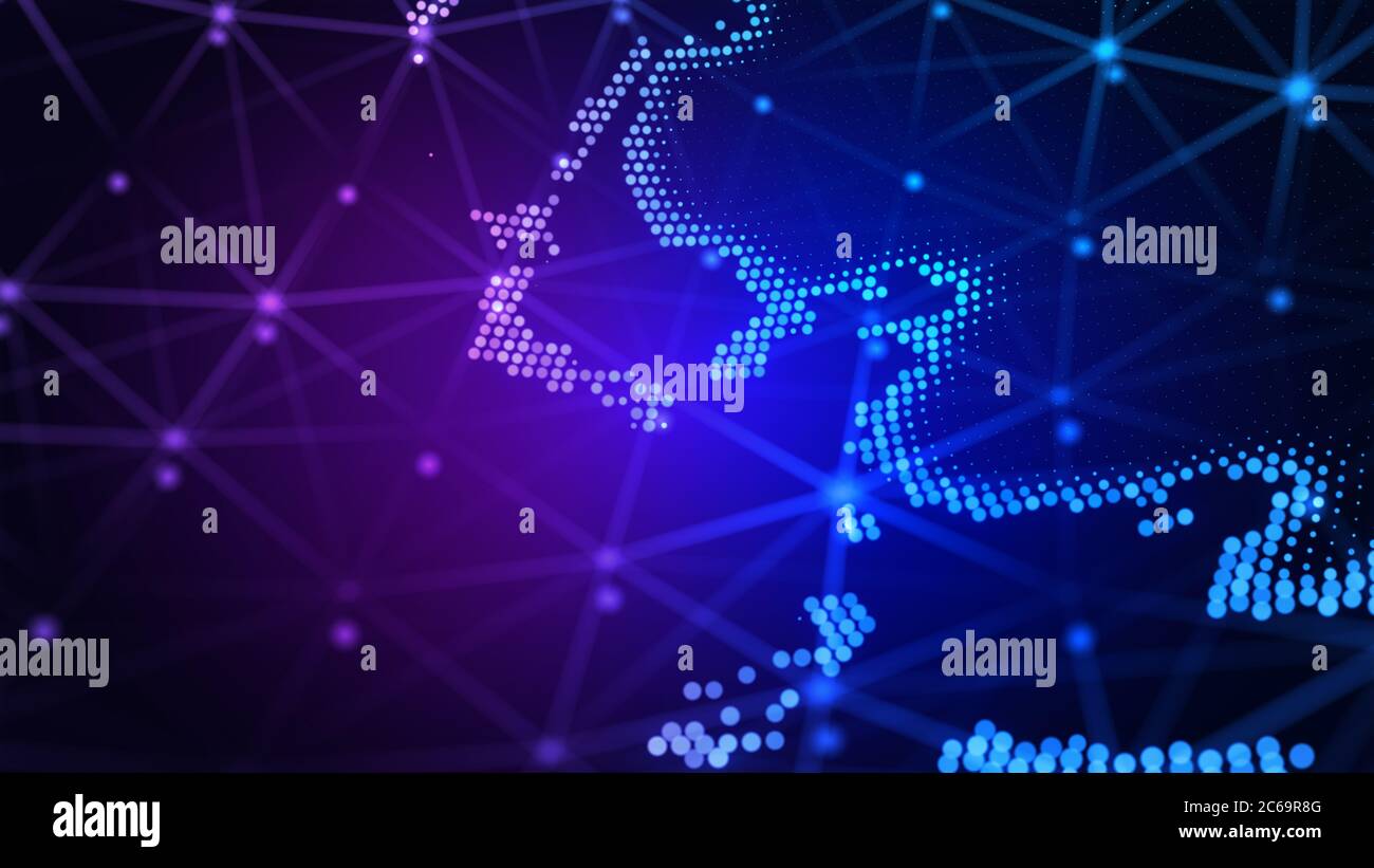 High speed. Hi-tech. Abstract technology background concept. 3d ...