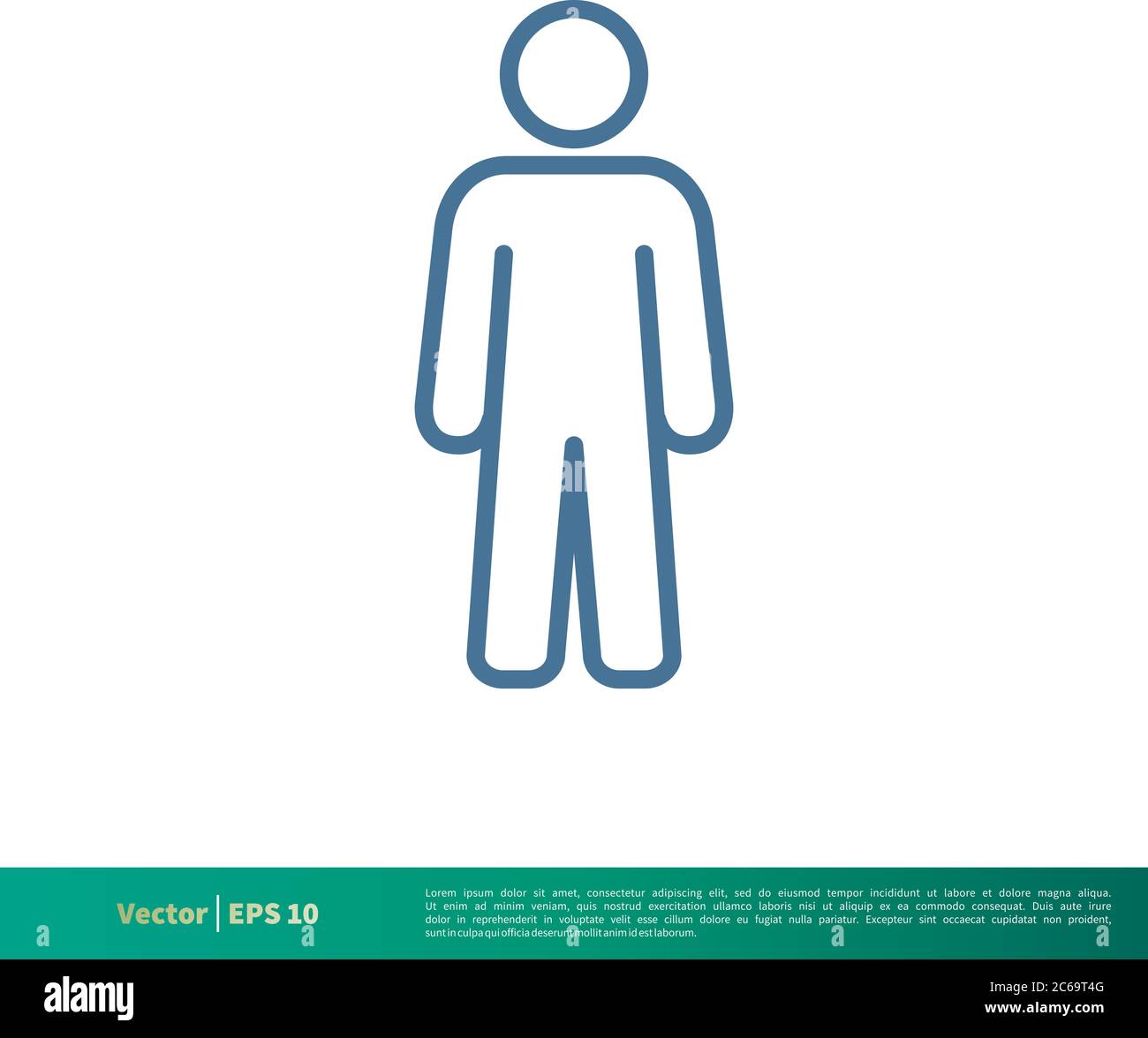 Human Shape, People icon Vector Logo Template Illustration Design ...