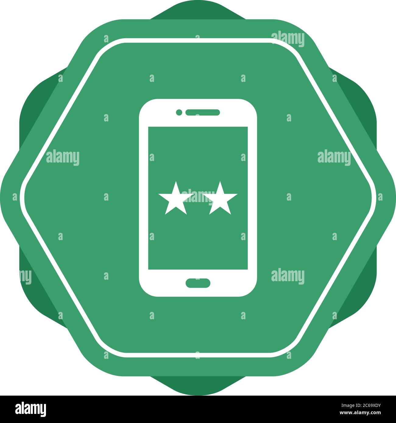 Unique Favorites Vector Glyph Icon Stock Vector