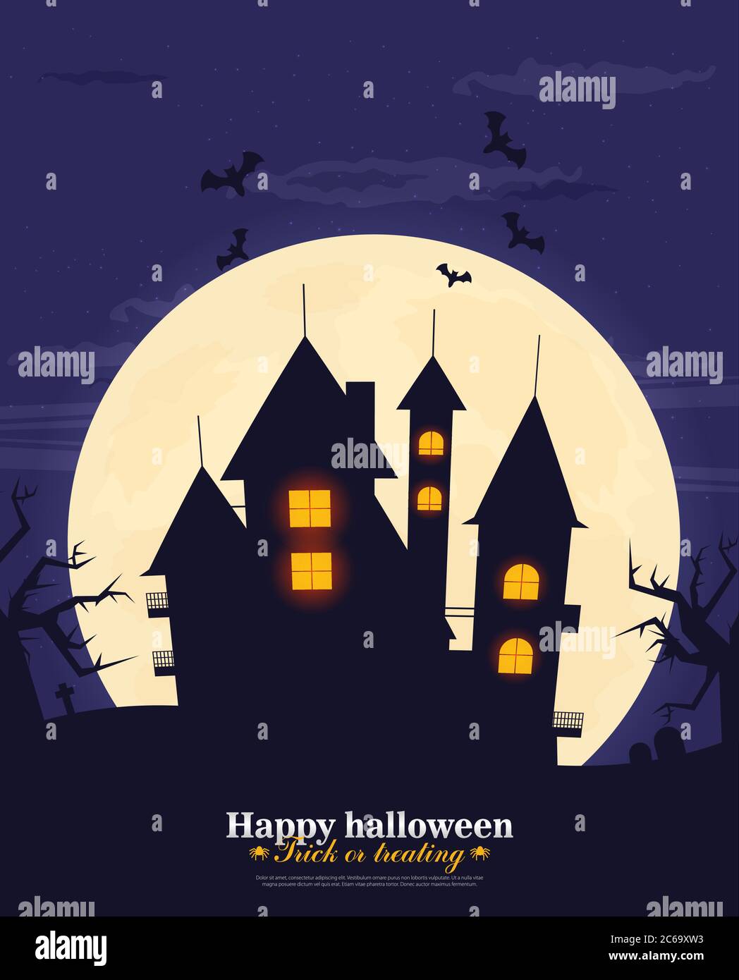 Flat background image dark Stock Vector Images - Alamy