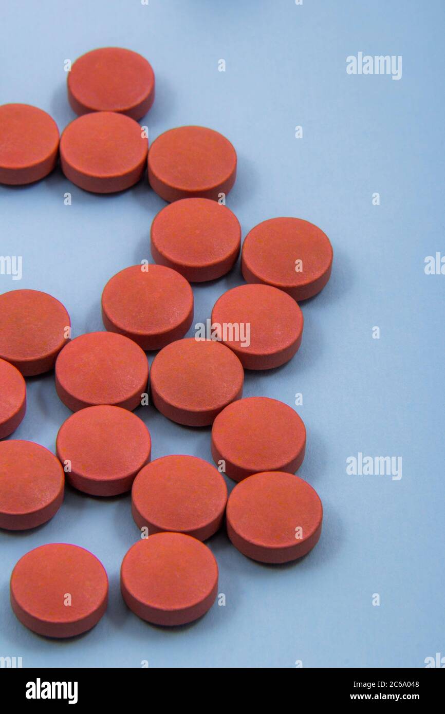 Orange tablets hires stock photography and images Alamy
