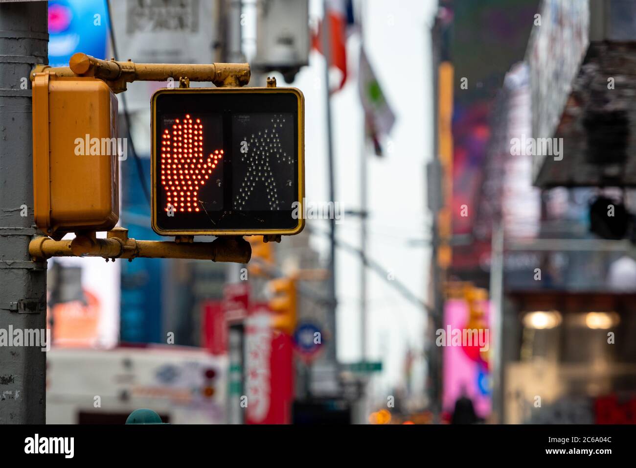 Walk don't walk sign usa hi-res stock photography and images ...