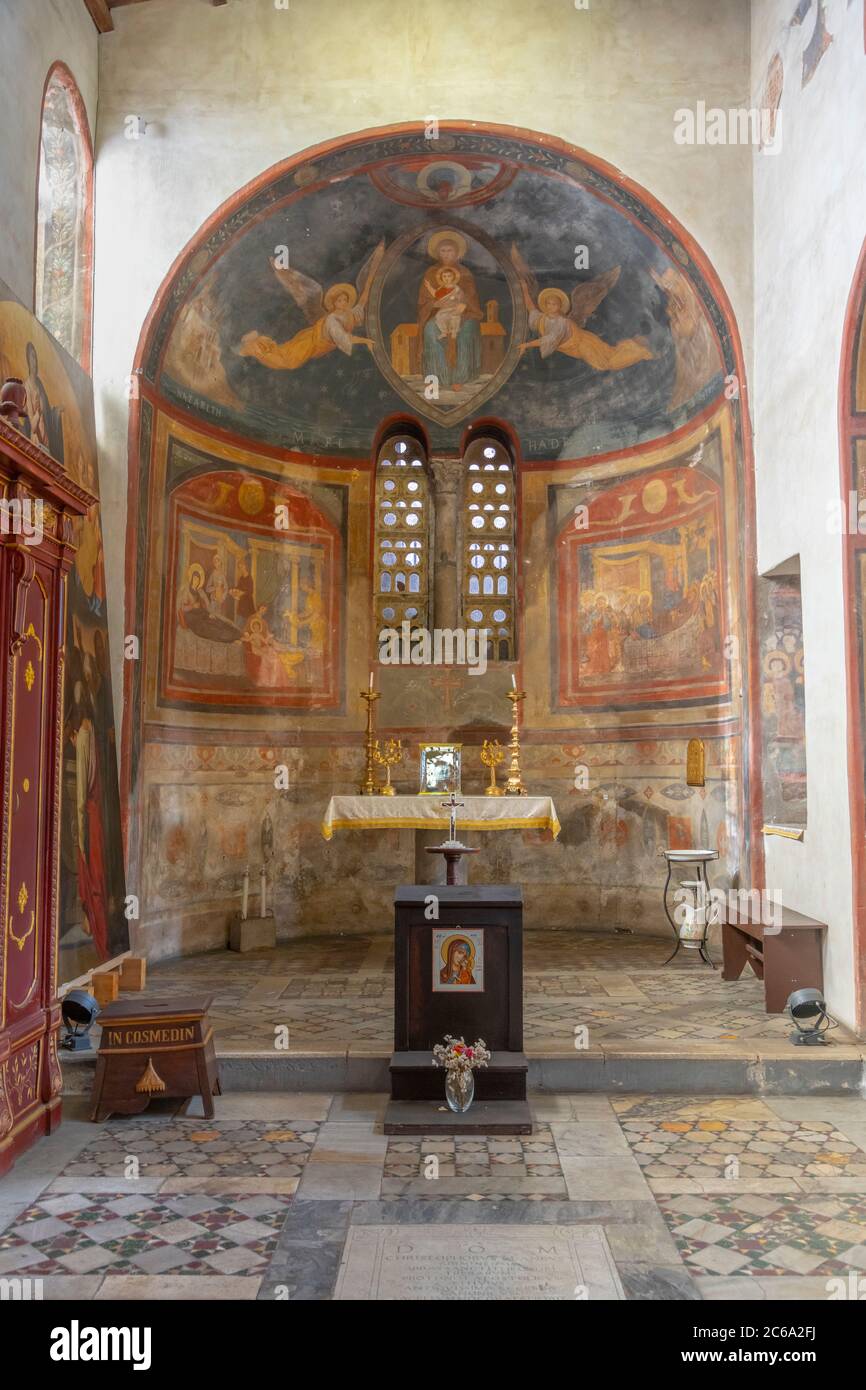 Italy, Rome, Santa Maria in Cosmedin Church Stock Photo