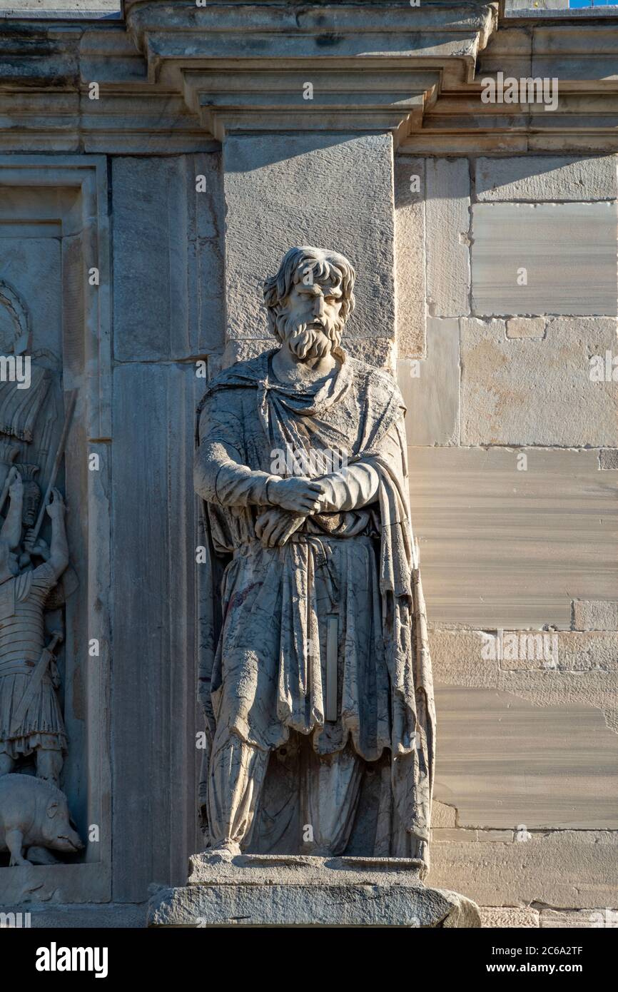 Italy, Lazio, Rome, Arch of Constantine Stock Photo