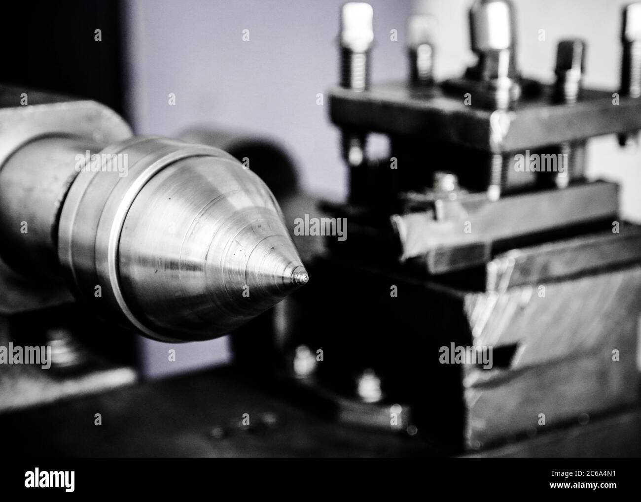 Industrial tools for cutting and drilling holes in metal parts with a