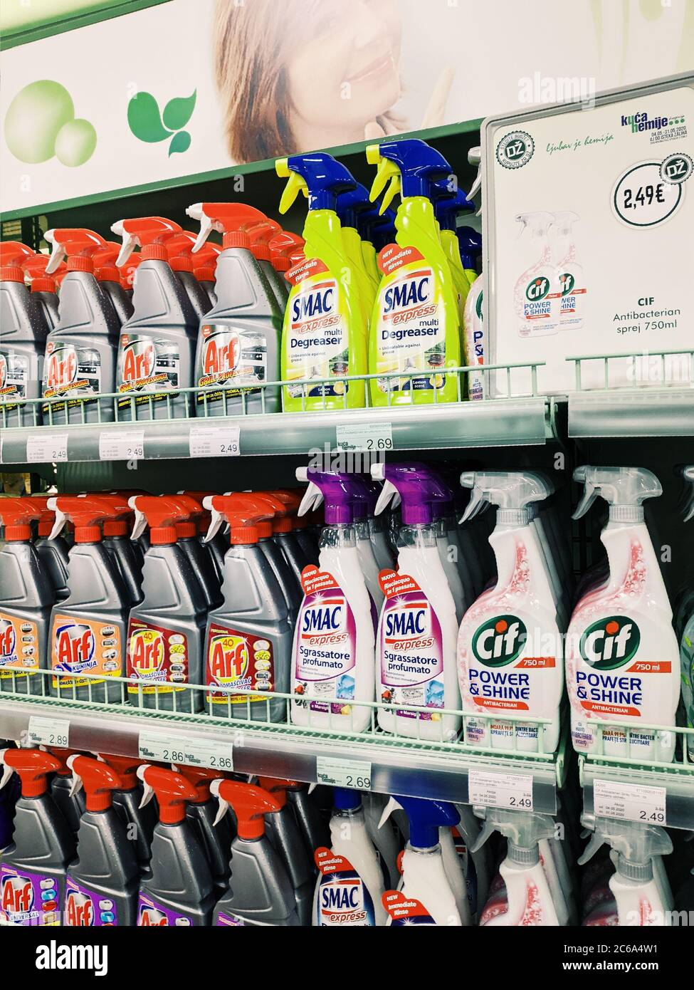 Detergents supermarket hi-res stock photography and images - Page 2 - Alamy