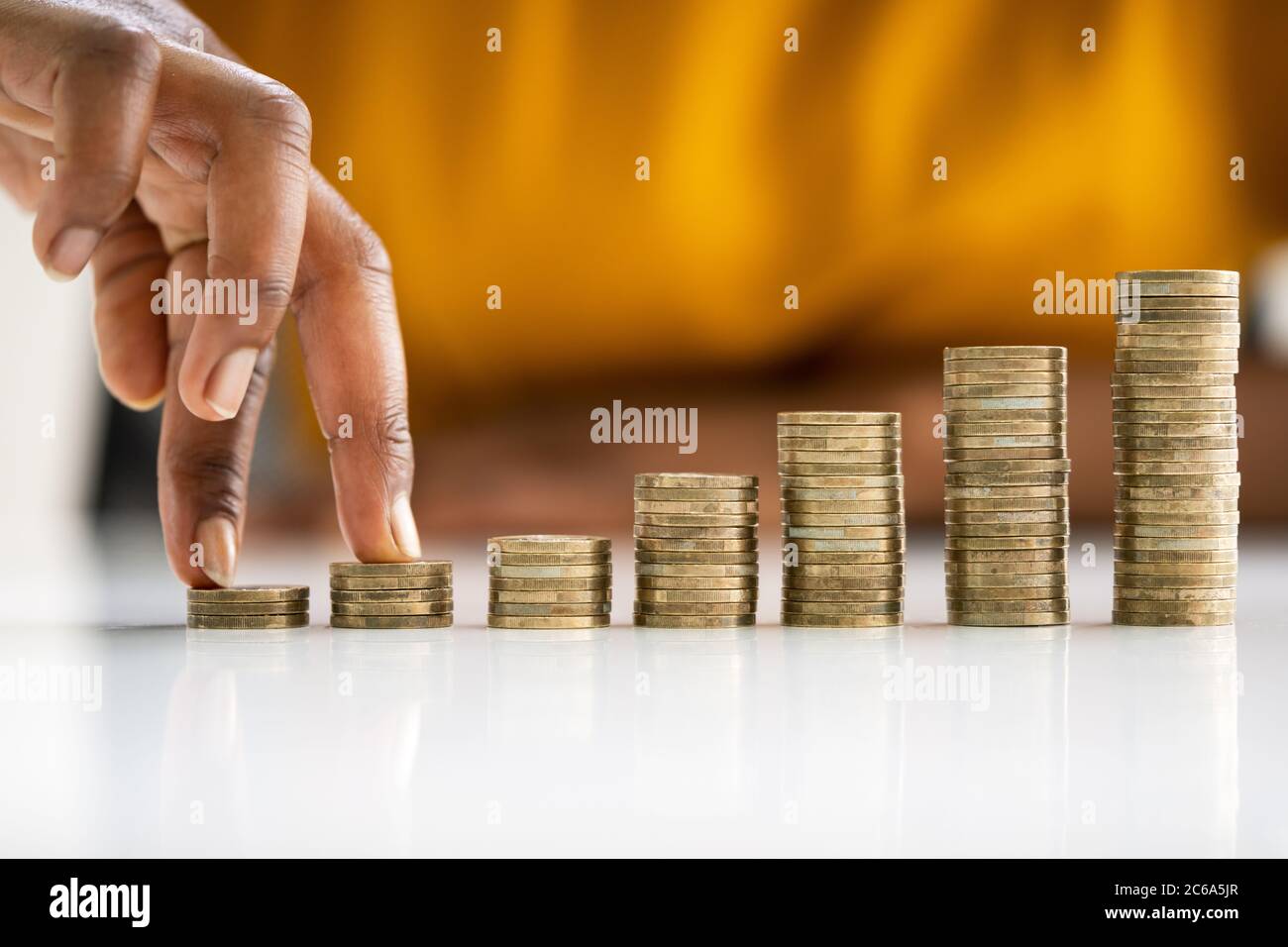 African American Loan Savings And Rich Business Investor Stock Photo