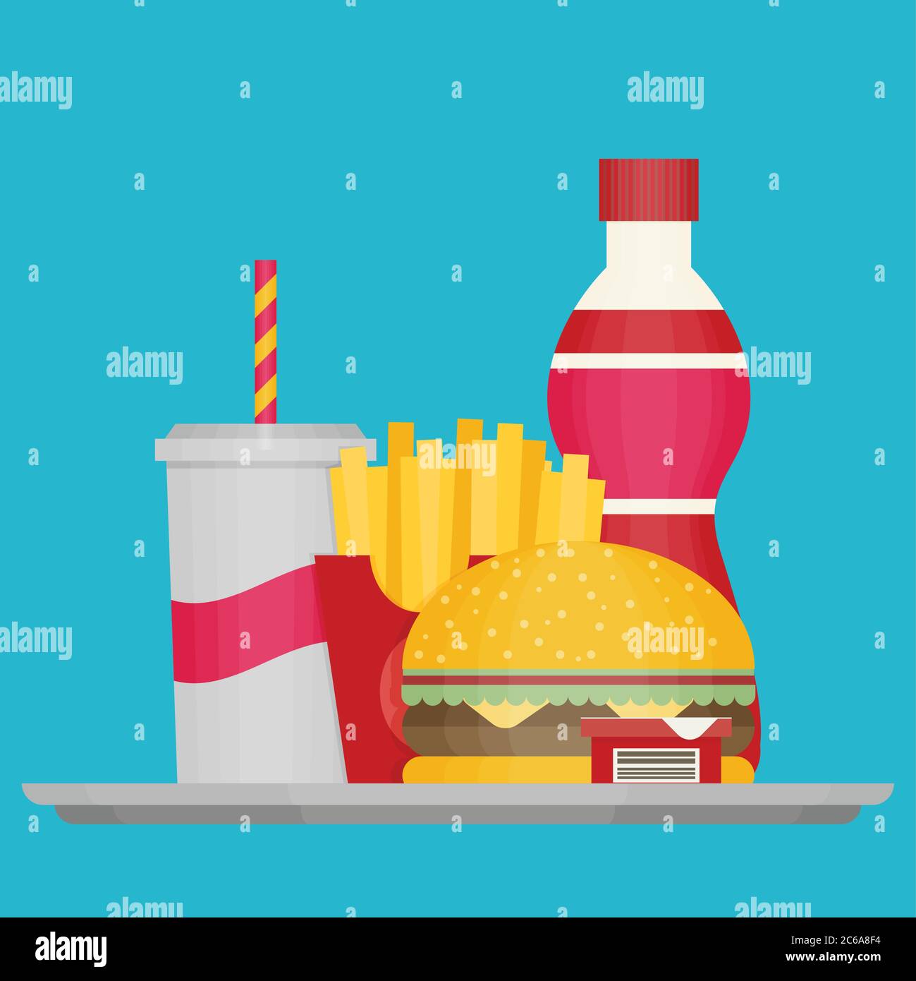Group Of Fast Food Products Flat Vector Stock Vector Image Art Alamy group-of-fast-food-products-flat-vector-stock-vector-image-art-alamy