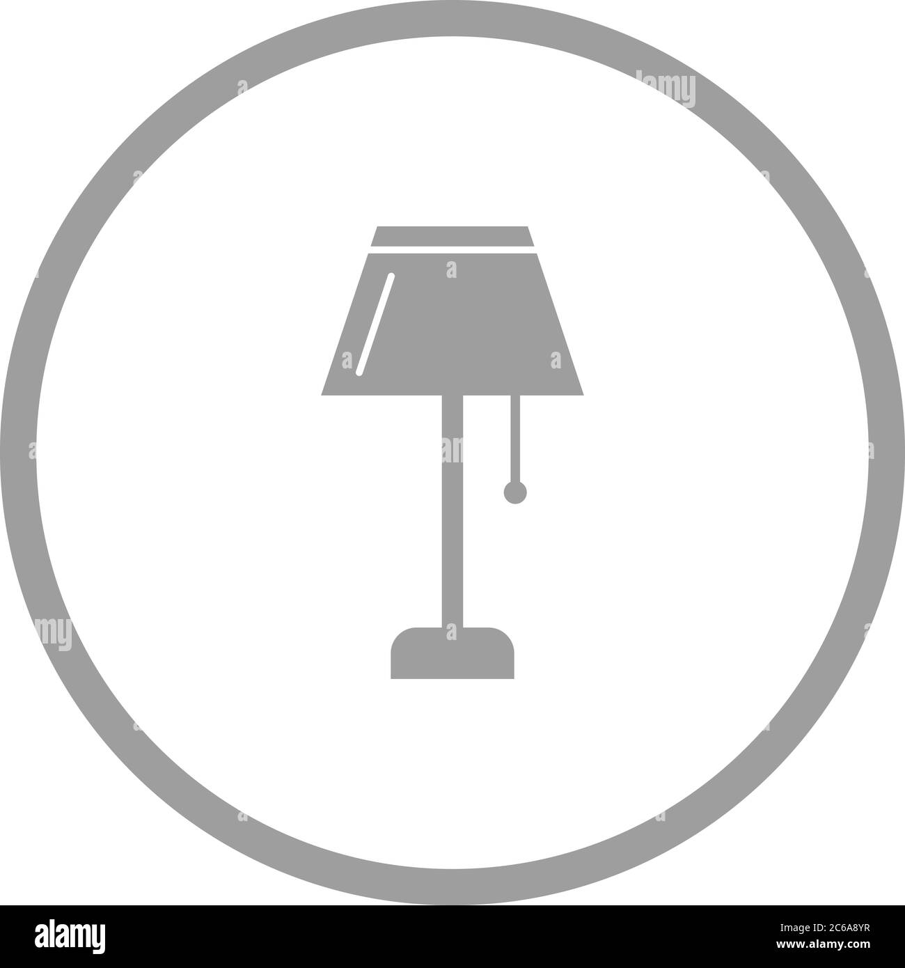 Unique Lamp Vector Glyph Icon Stock Vector Image & Art - Alamy