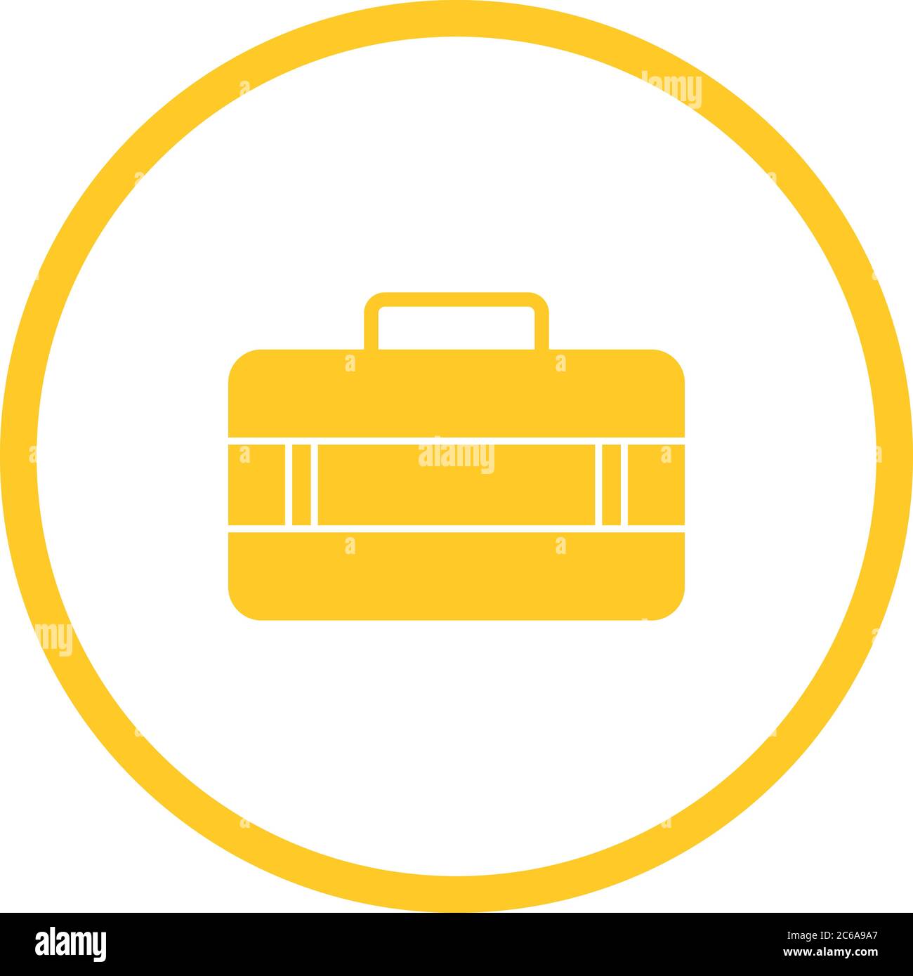 Unique Suitcase Vector Glyph Icon Stock Vector Image & Art - Alamy