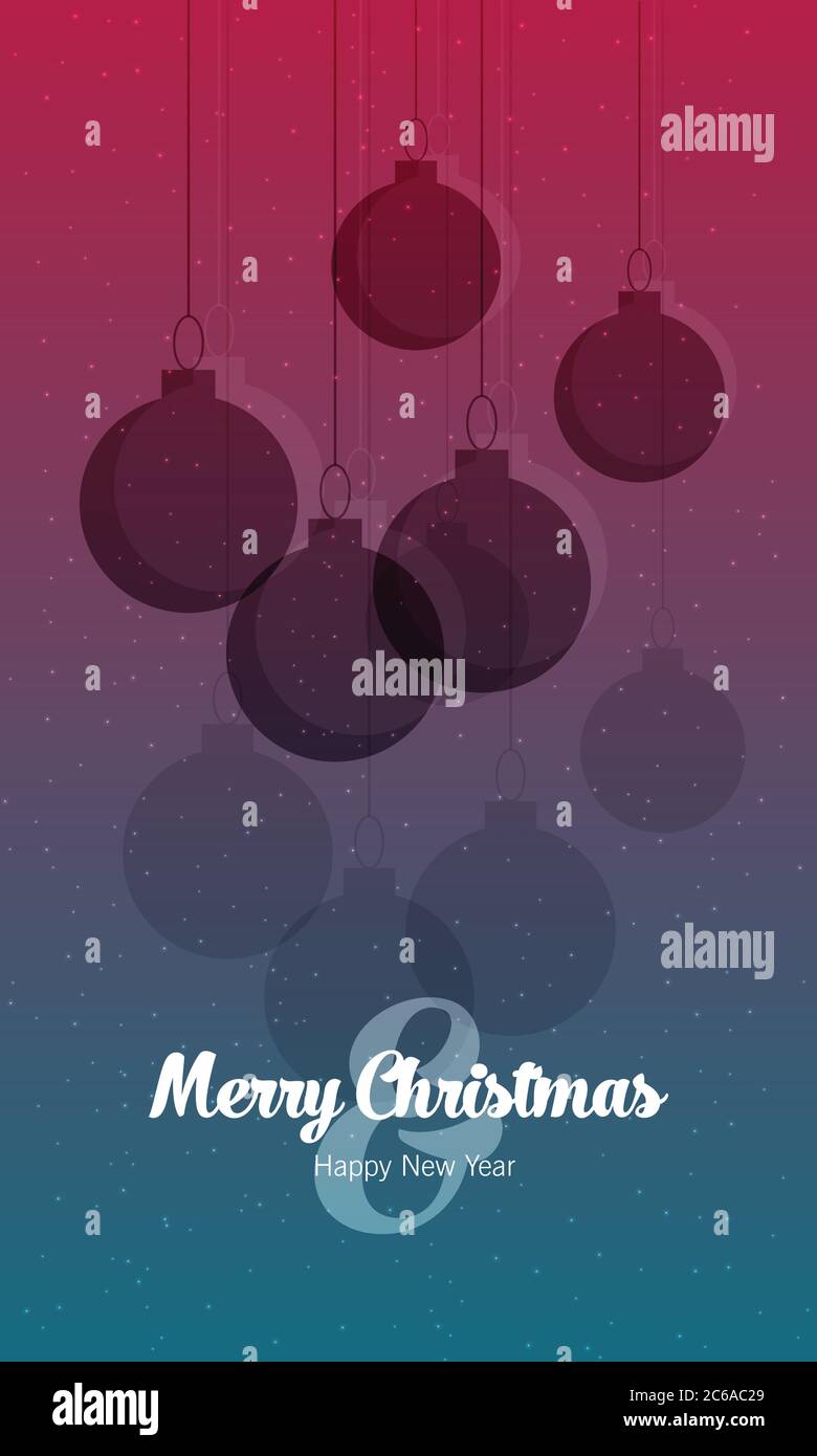 Christmas greeting card. Vector illustration Stock Vector Image & Art ...