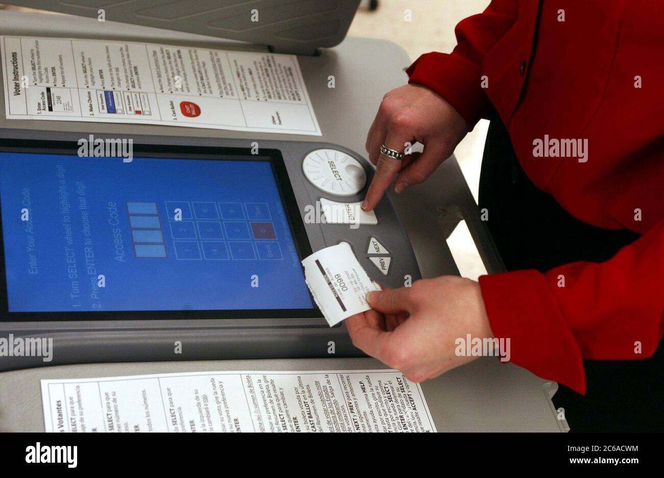 Punch card voting usa hires stock photography and images Alamy