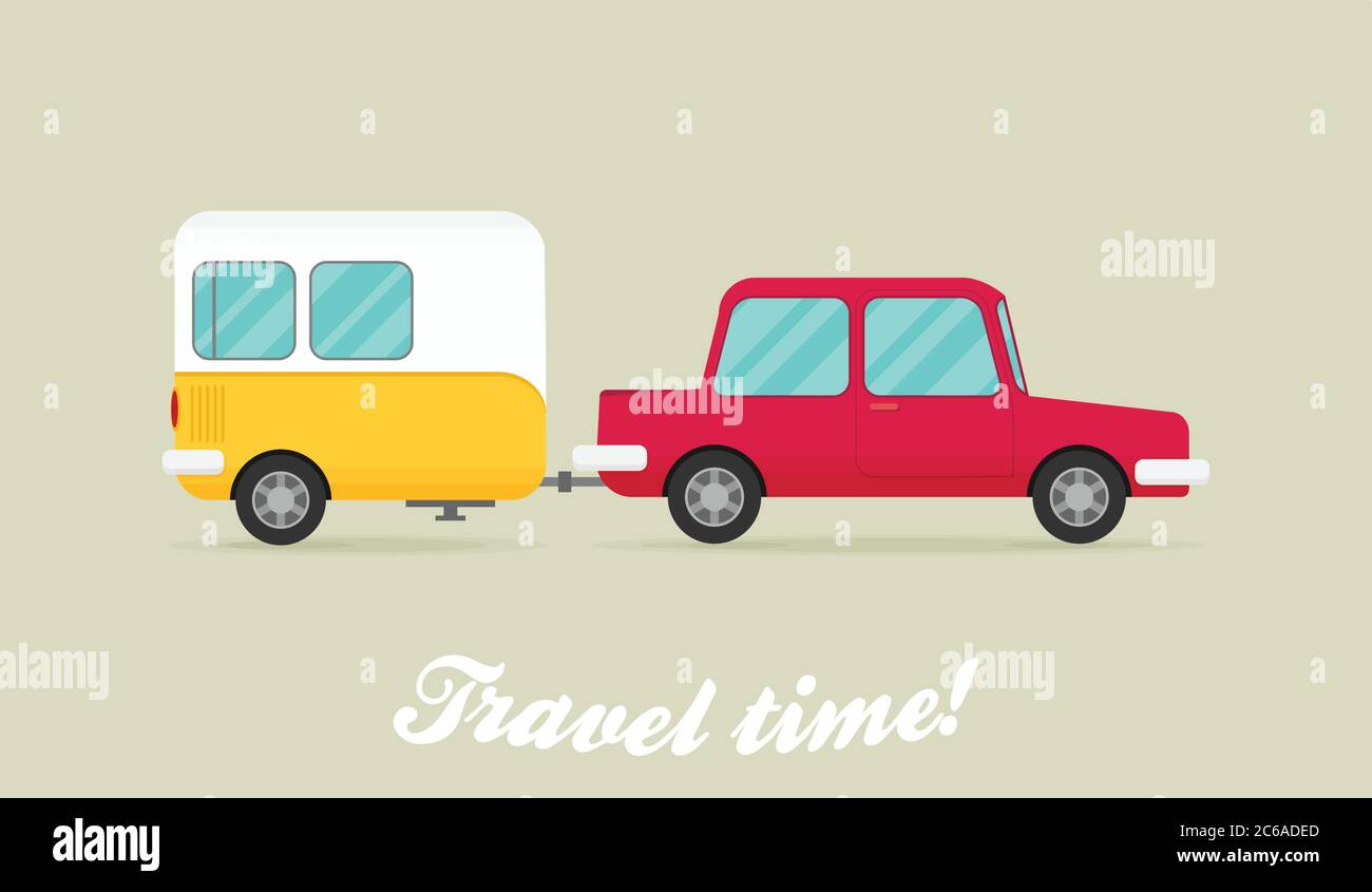 Free Body Diagram Car Pulling Trailer