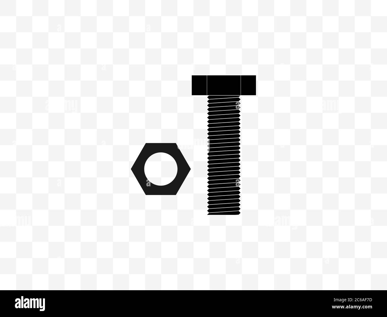 Nuts and bolts art Stock Vector Images Alamy