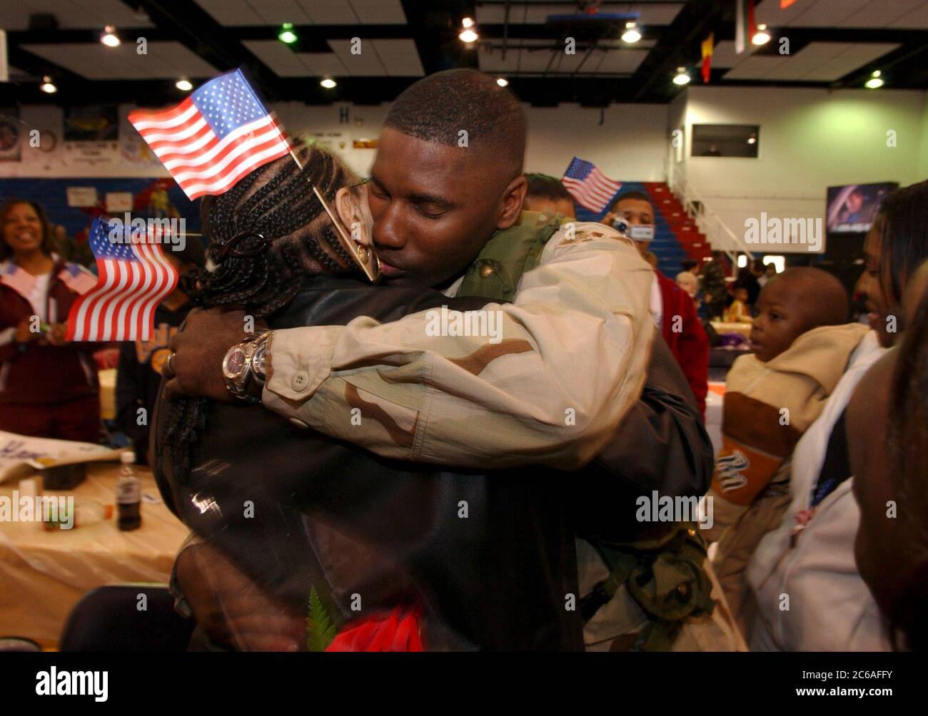Fort Hood, Texas USA, February 16, 2004: About 60 U.S. soldiers from ...