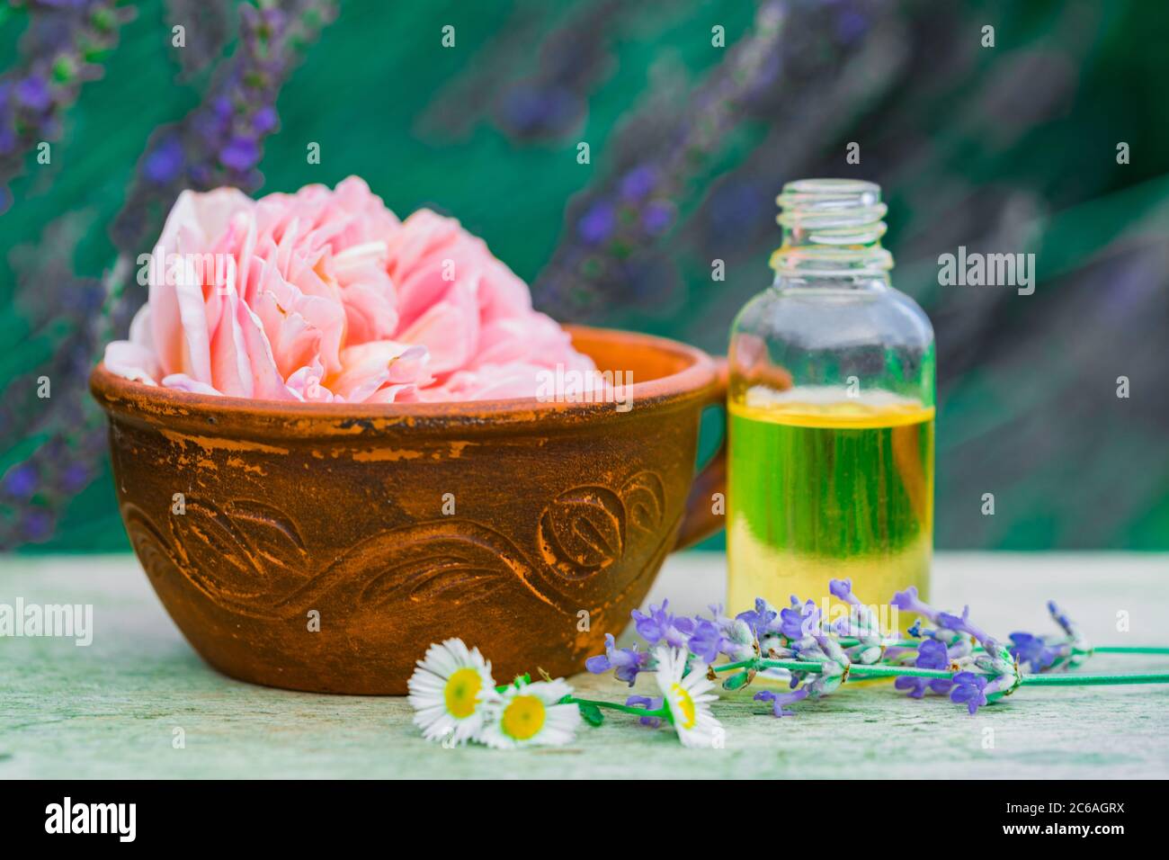 Thai Foot Massage Alternative Medicine Therapy With Thai Herb Aroma Oil Background For Spa Or