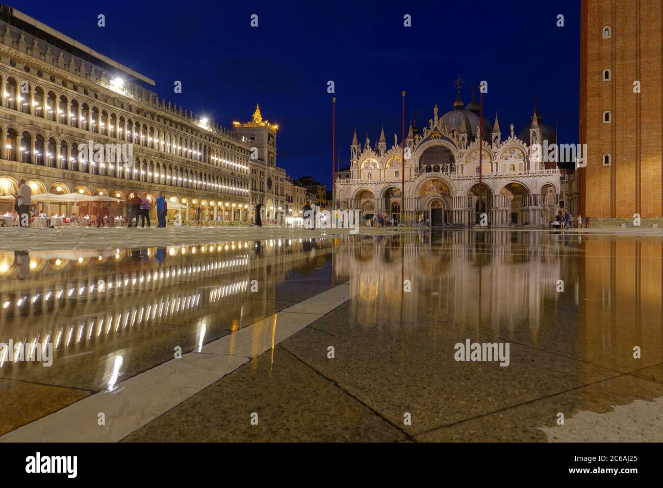 Venedig, Markusplatz, Markusdom (Basilica di San Marco) // Venice, Basilica di San Marco Stock Photo