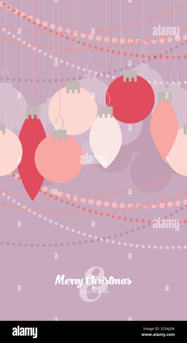 Christmas greeting card. Vector illustration Stock Vector Image & Art ...
