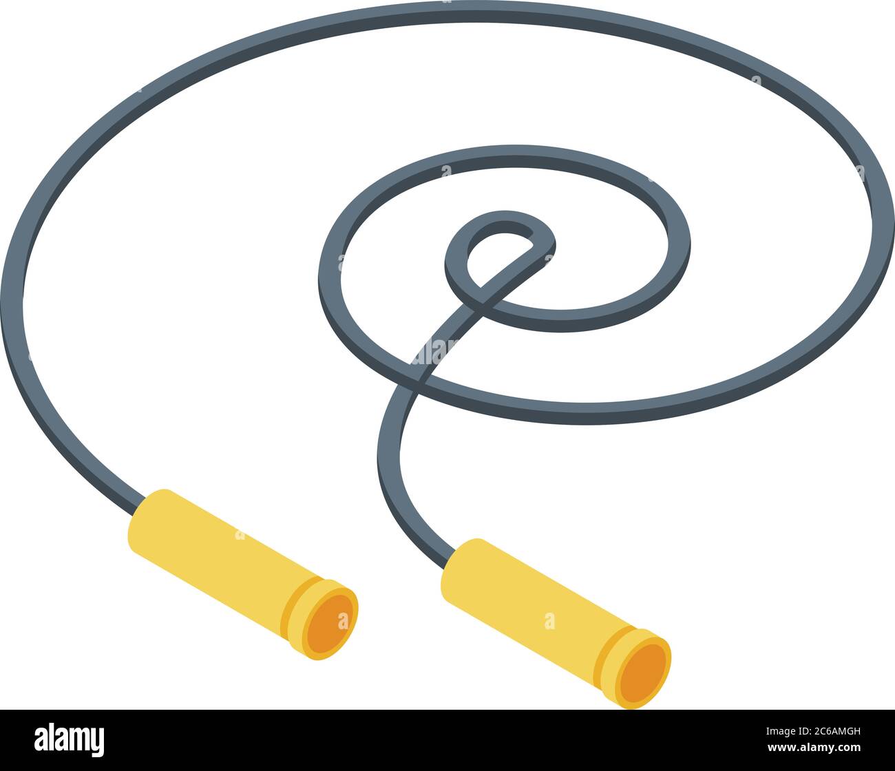 Cartoon jumping rope gym image Stock Vector Images - Alamy