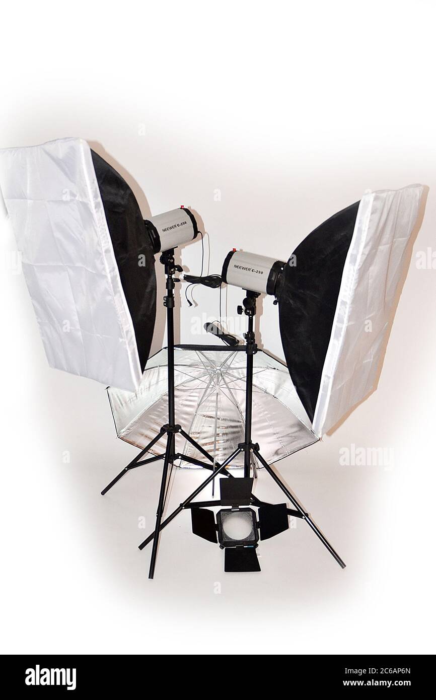 photography studio lighting Stock Photo Alamy
