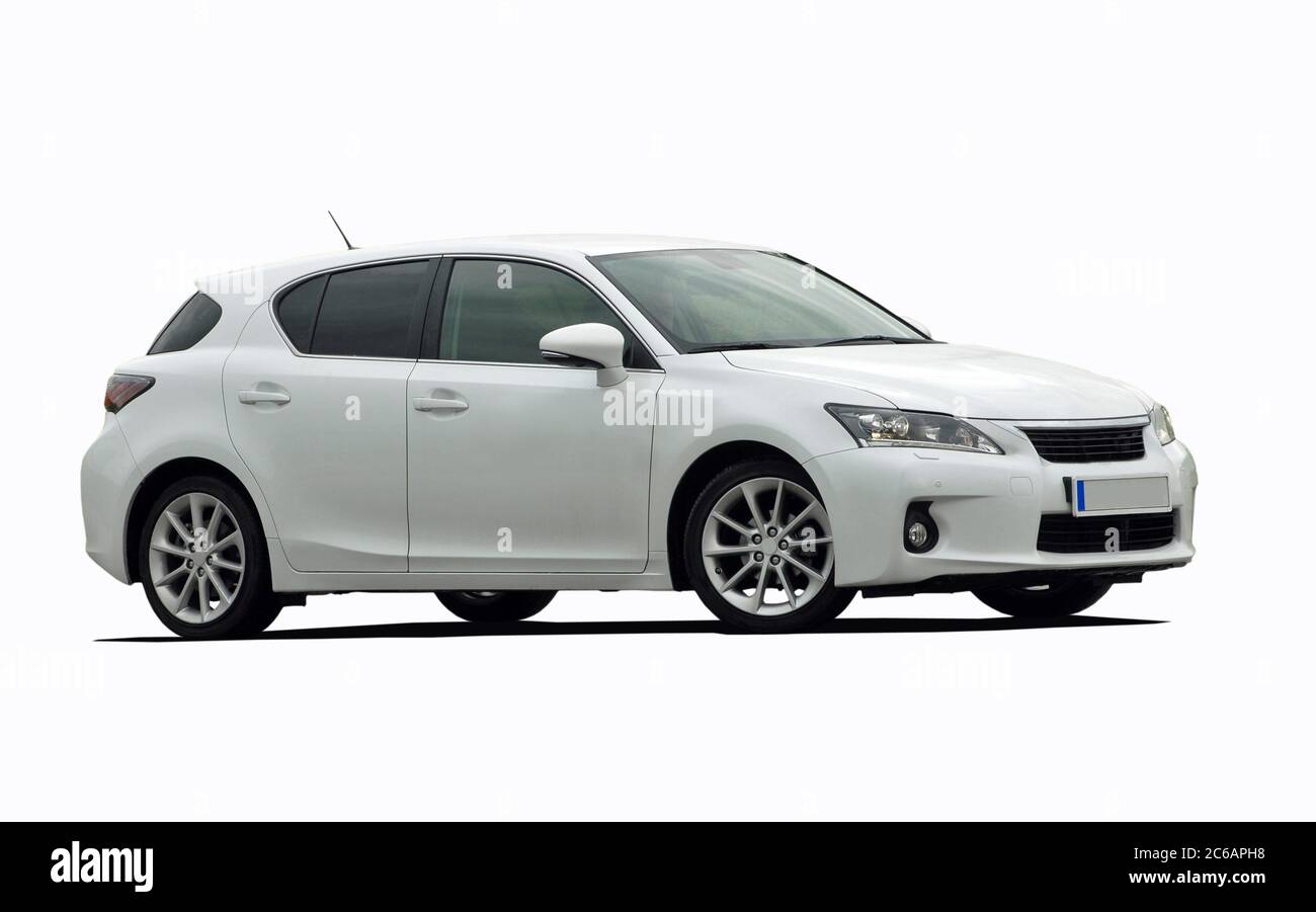 Car toyota white
