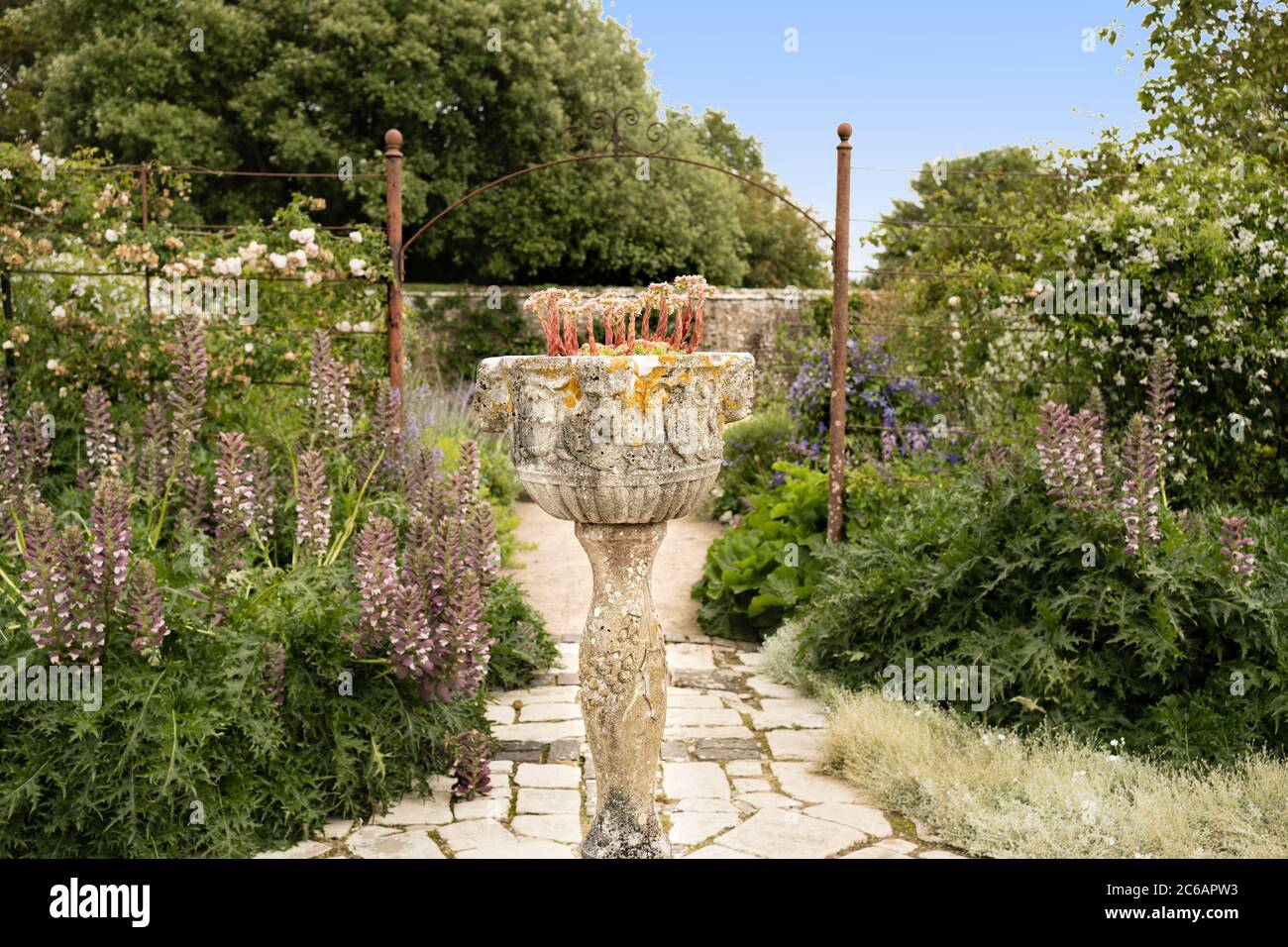 West Dean Gardens near Chichester in East Sussex Stock Photo Alamy