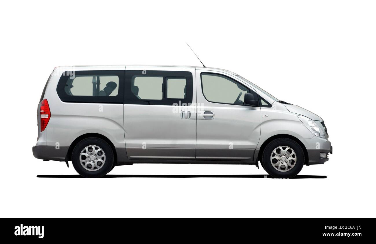 Van mini bus mini bus coach Cut Out Stock Images & Pictures - Alamy