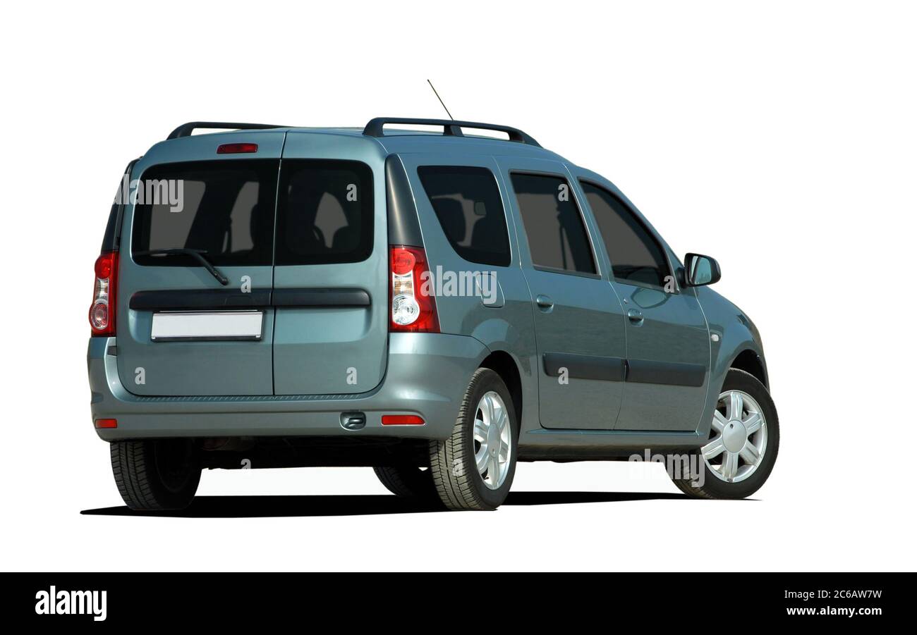 back view of a station wagon car Stock Photo Alamy