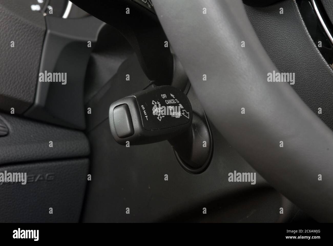 Cruise control button Stock Photo Alamy