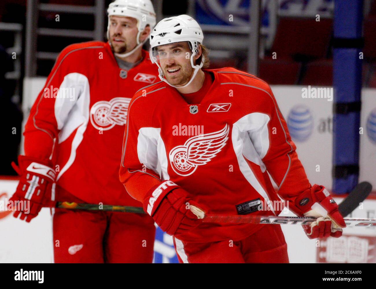 Detroit red wings henrik zetterberg hires stock photography and images