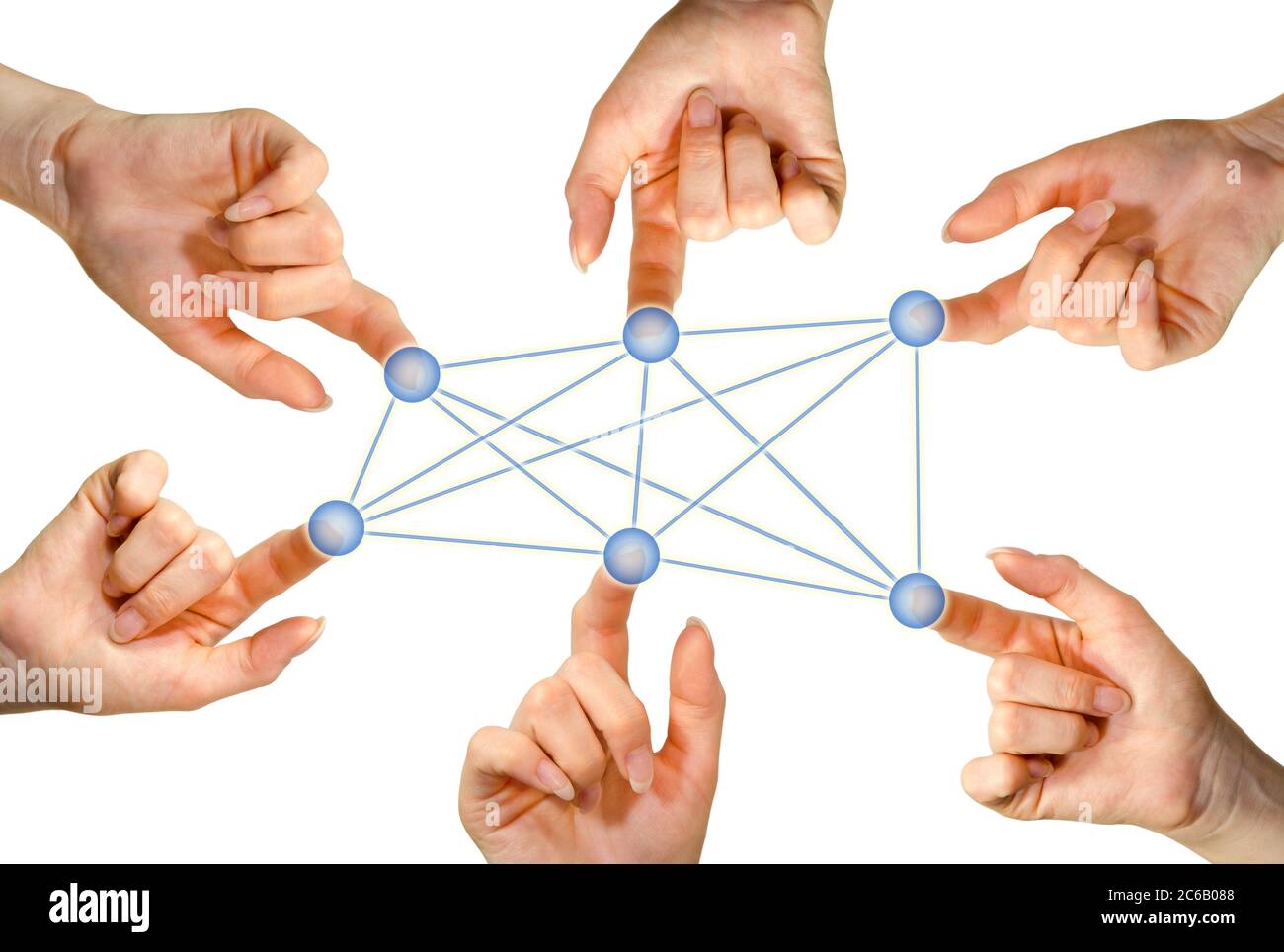 Connect through. Connect through