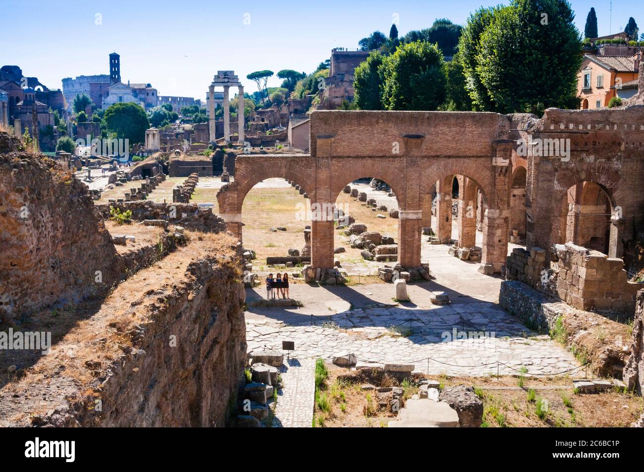 Basilica julia hires stock photography and images Alamy