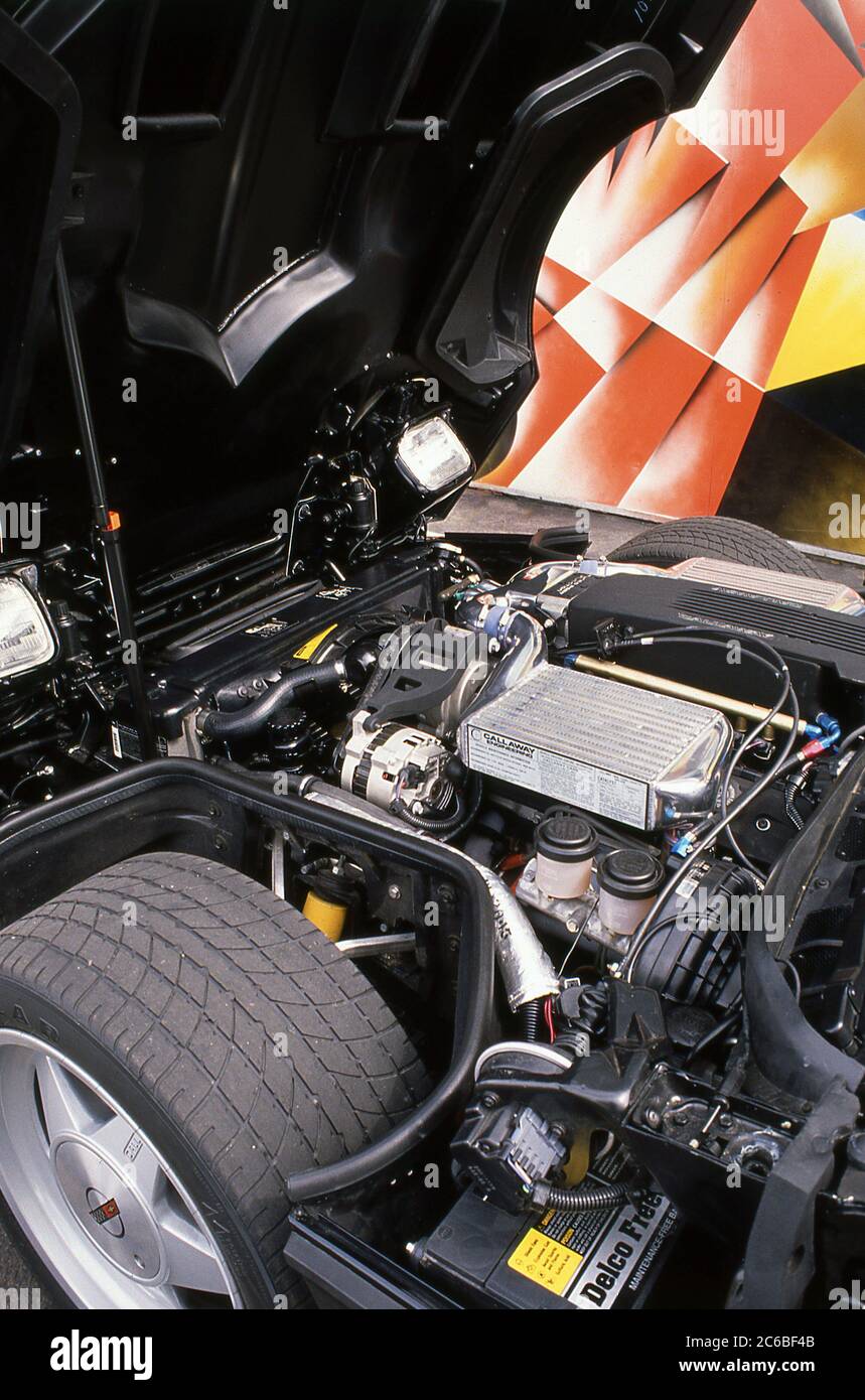 Callaway corvette v8 turbo engine hi-res stock photography and images ...