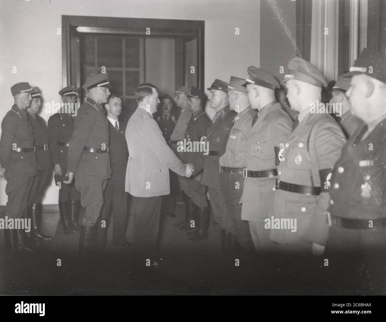 Hitler receives secondment in the Reich Chancellery Heinrich Hoffmann ...