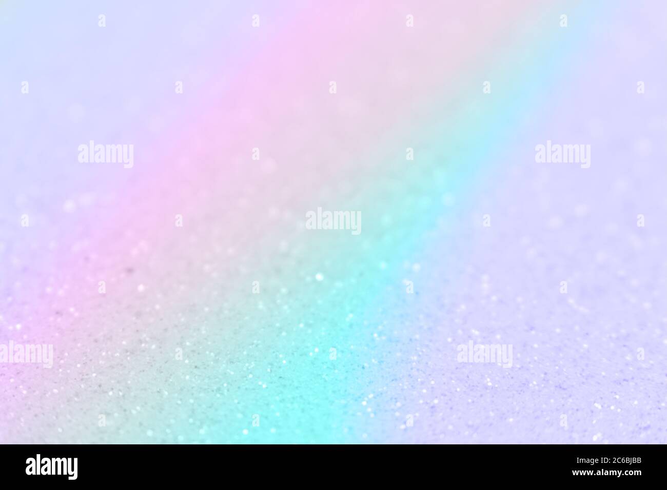 Pastel rainbow defocused background. Place for text. Stock Photo