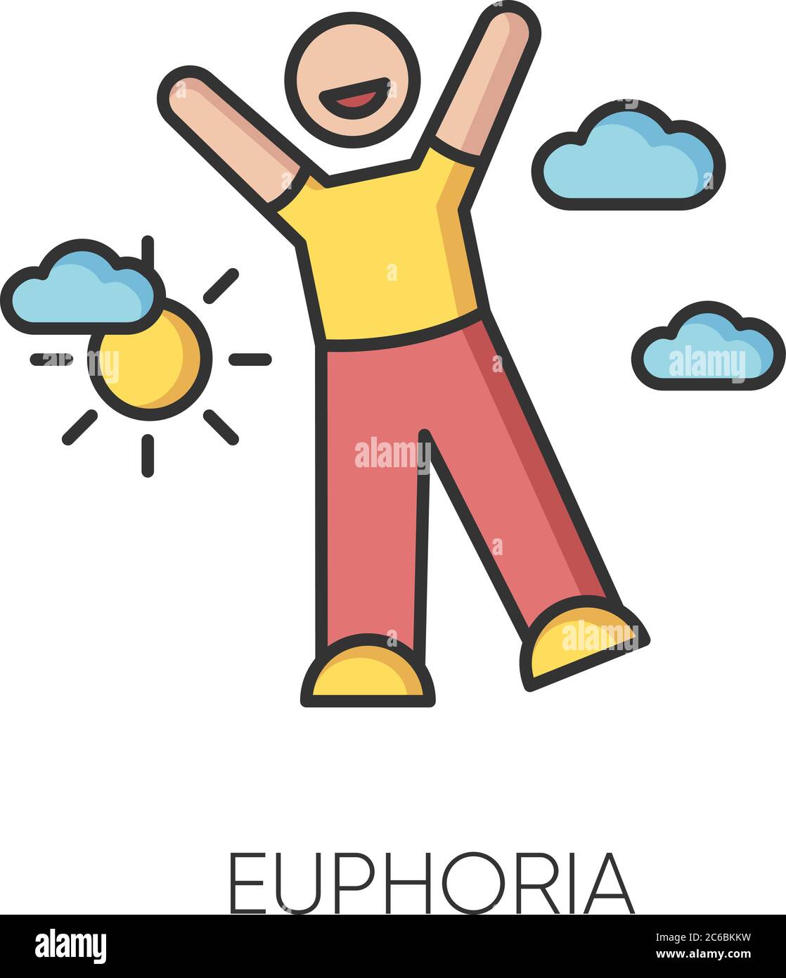 Euphoric logo Stock Vector Images - Alamy