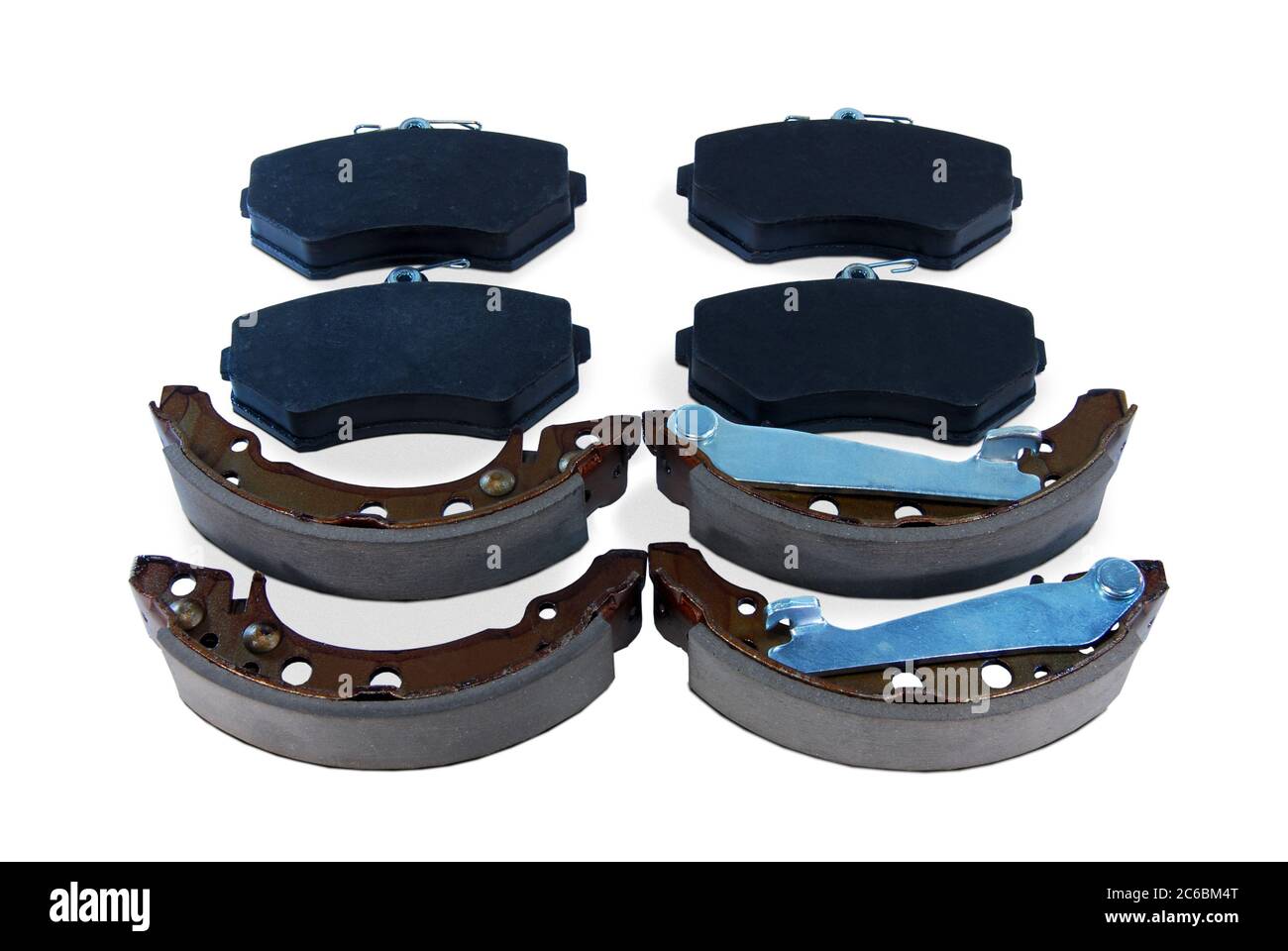 parts for brake system, brake pads and brake shoes for car, parts for
