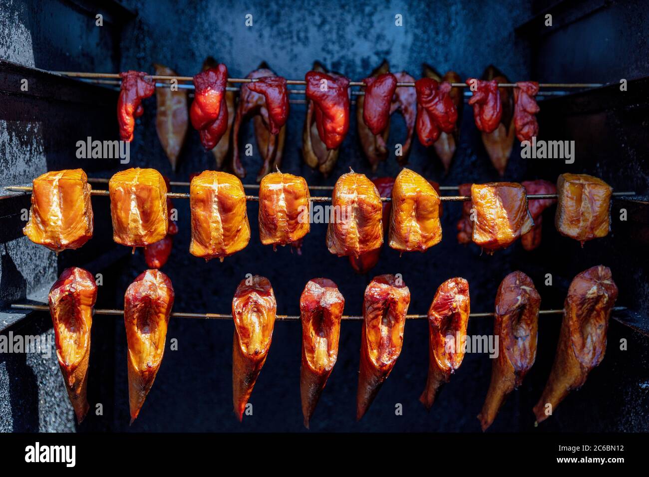 Smoked fish smoking hires stock photography and images Alamy