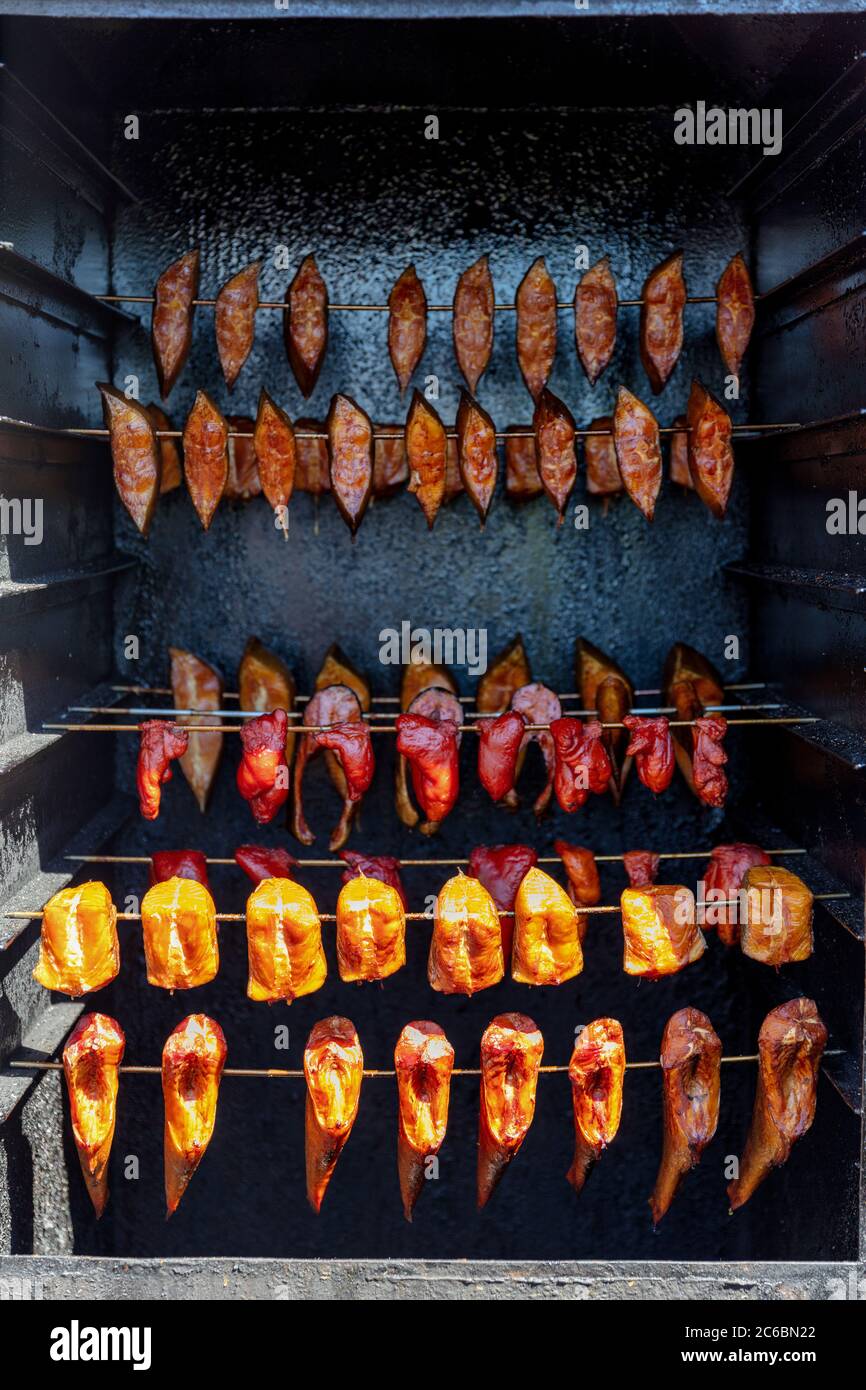 Smoked fish smoking hires stock photography and images Alamy