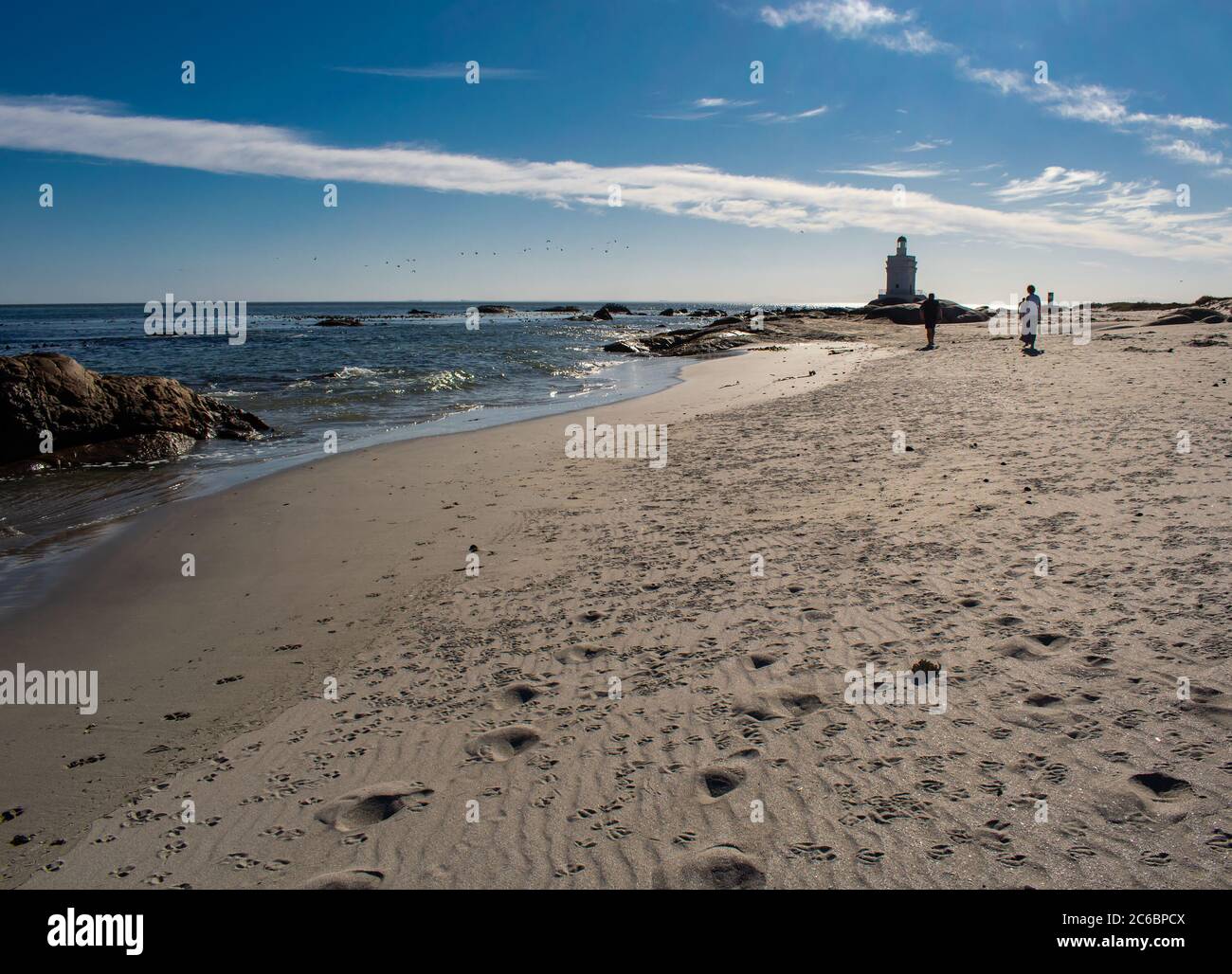 Walking towards a lighthouse hi-res stock photography and images - Alamy