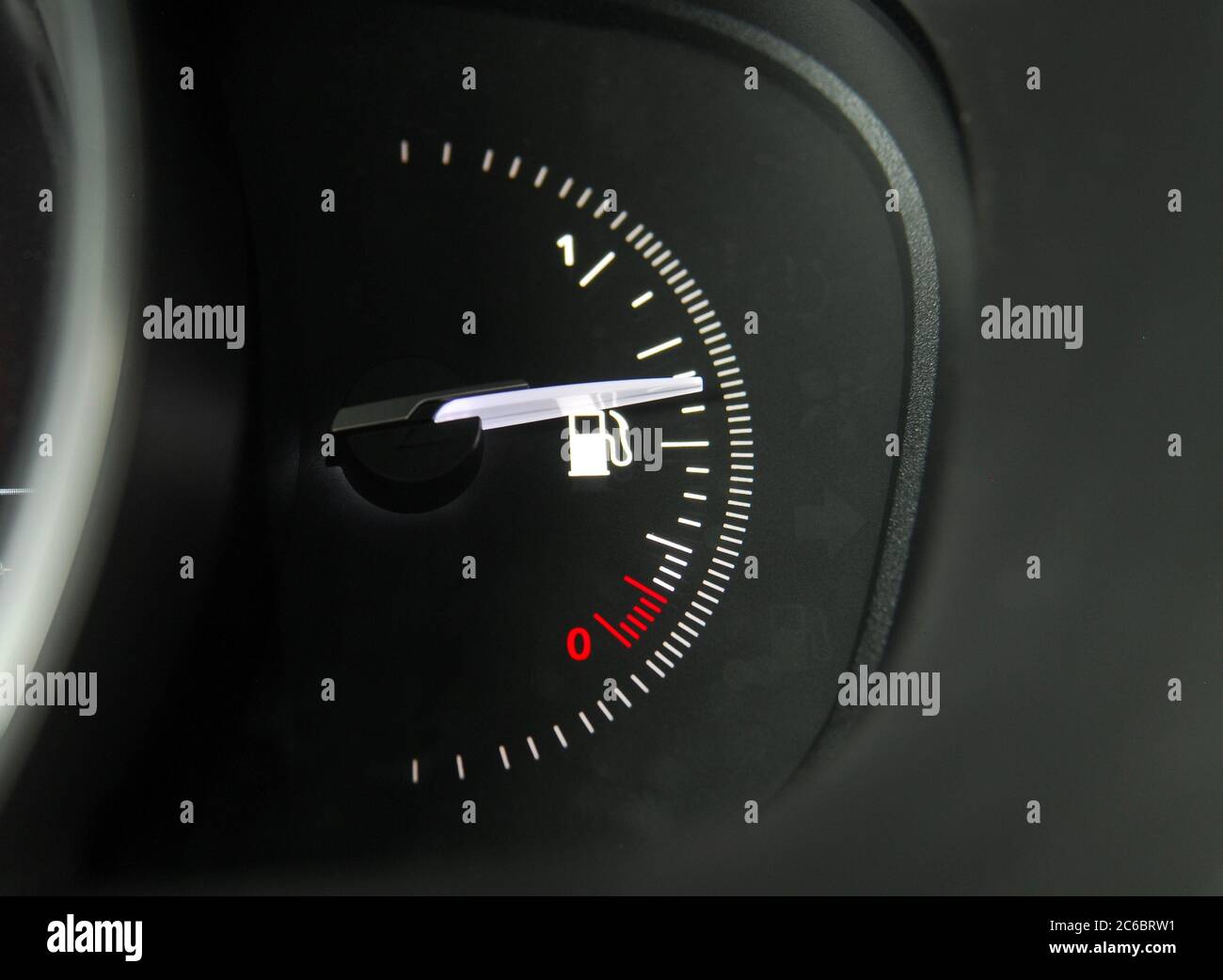Fuel gauge. Automotive fuel gauge in the tank Stock Photo Alamy