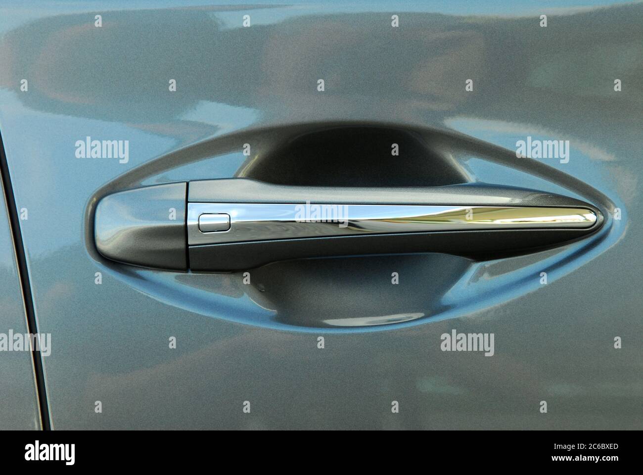 car door handles outside Stock Photo Alamy