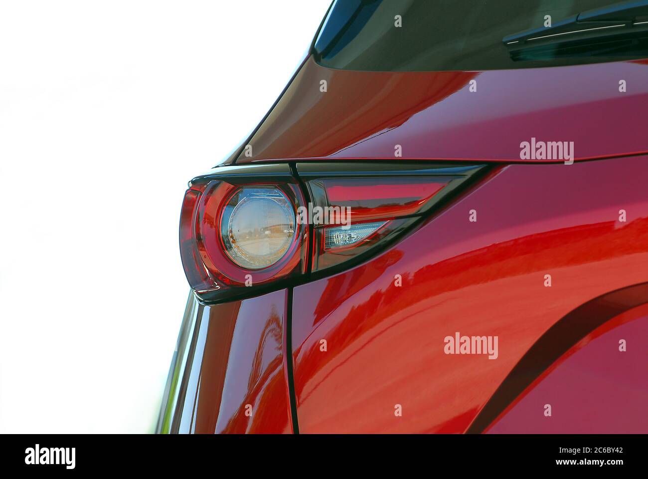 Rear car light Stock Photo Alamy